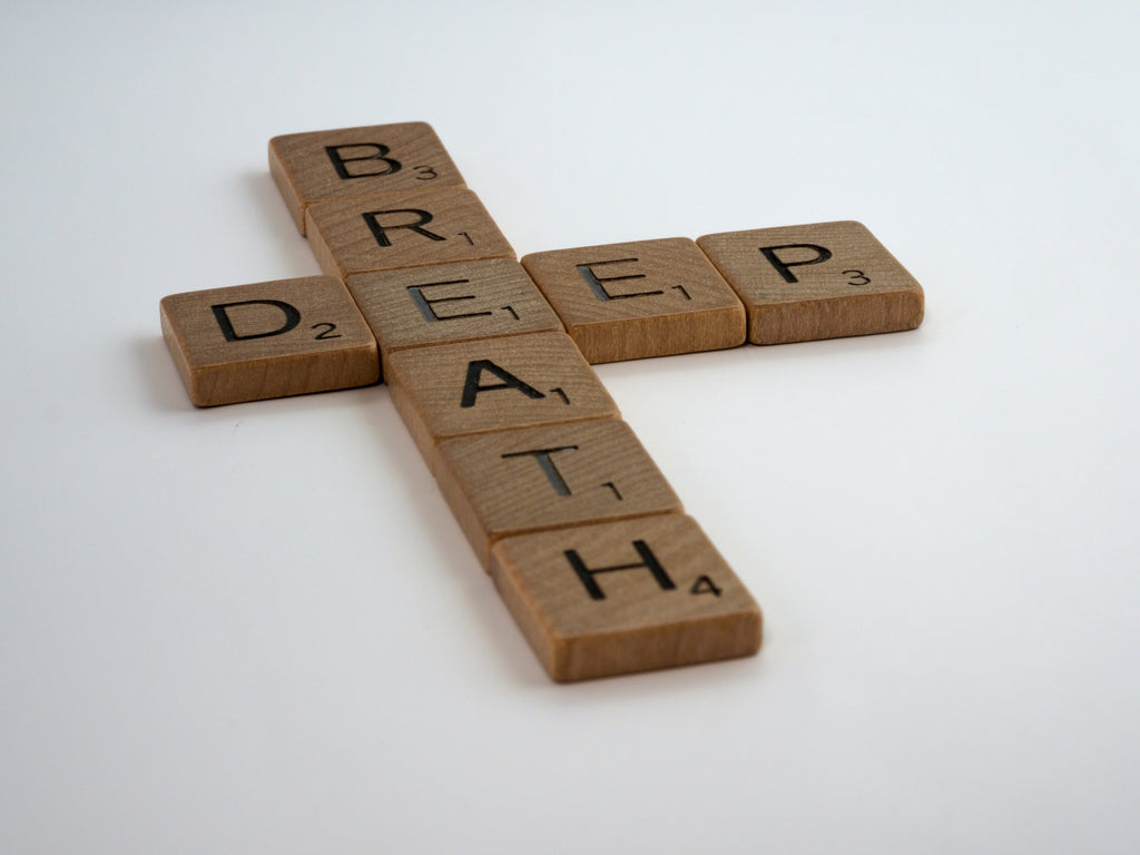 deep breath in letters