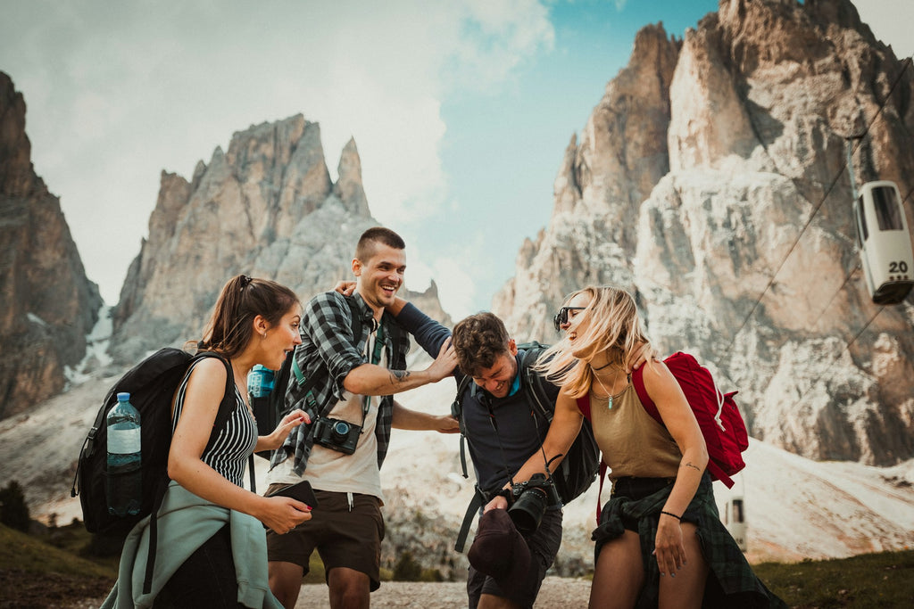 friends, laughing