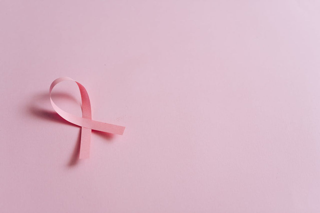 Breast cancer awareness pink ribbon