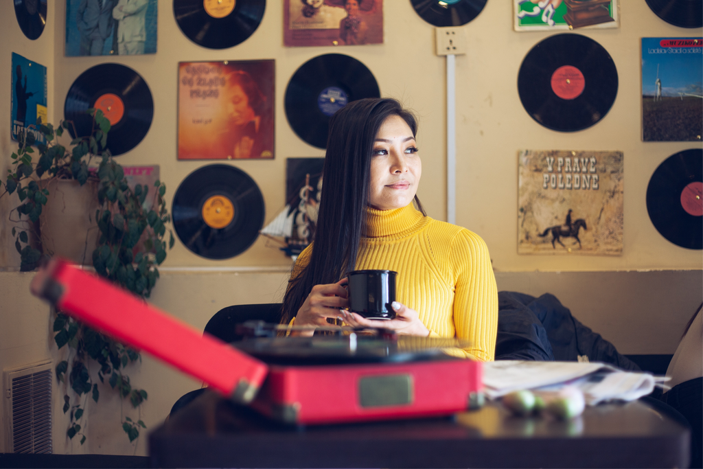 coffee, music, brain, performance